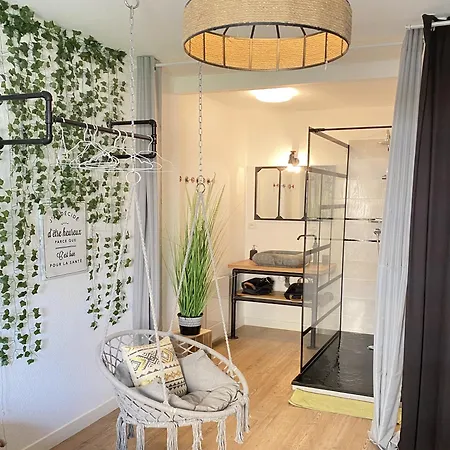 L Escapade Lourdaise Balcon Parking Wifi アパート ルルド