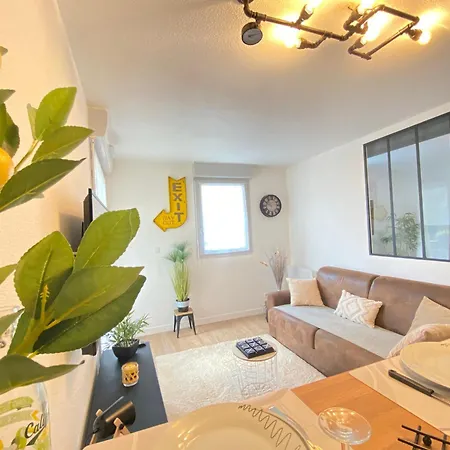 L Escapade Lourdaise Balcon Parking Wifi 아파트