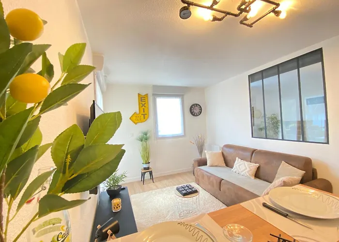 L Escapade Lourdaise Balcon Parking Wifi Daire