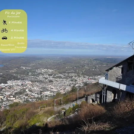 Appartement L Escapade Lourdaise Balcon Parking Wifi *